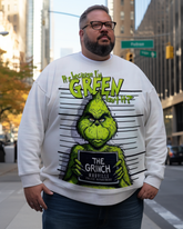 Sweat-shirts Grinch pour hommes en grande taille